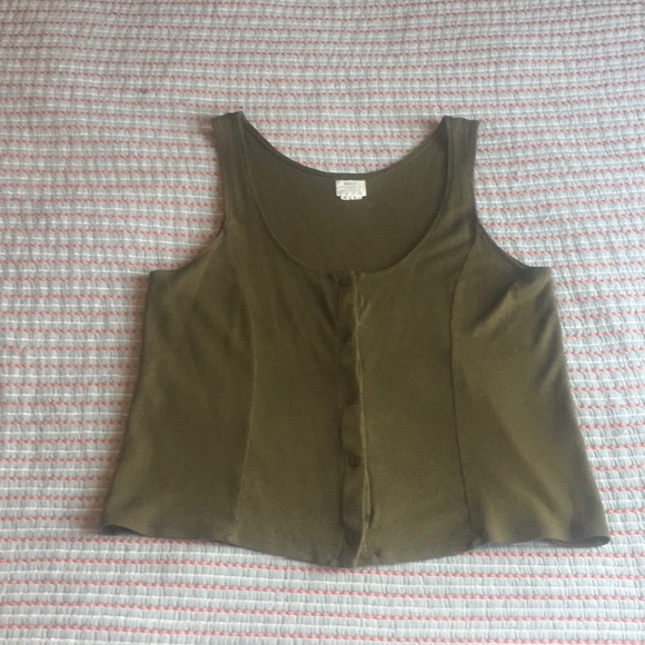 Button up tank top RVCA - Picture 1 of 2